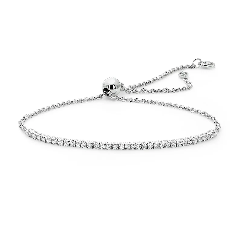 Diamond Half Tennis Bracelet 0.50ct