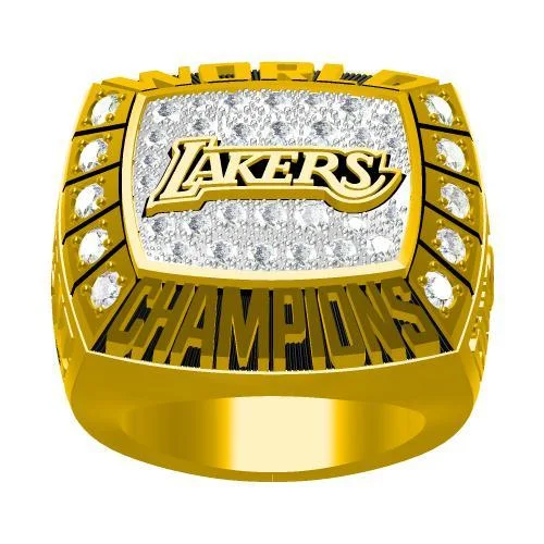 2000 Los Angeles Lakers NBA Basketball World Championship Ring