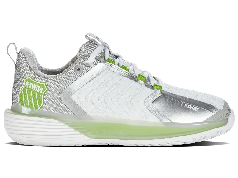 96988-956-M | ULTRASHOT 3 | WHITE/GRAY VIOLET/LIME GREEN