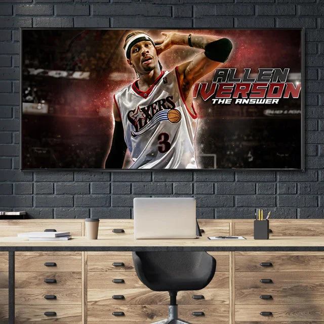 Allen Iverson Wall Art