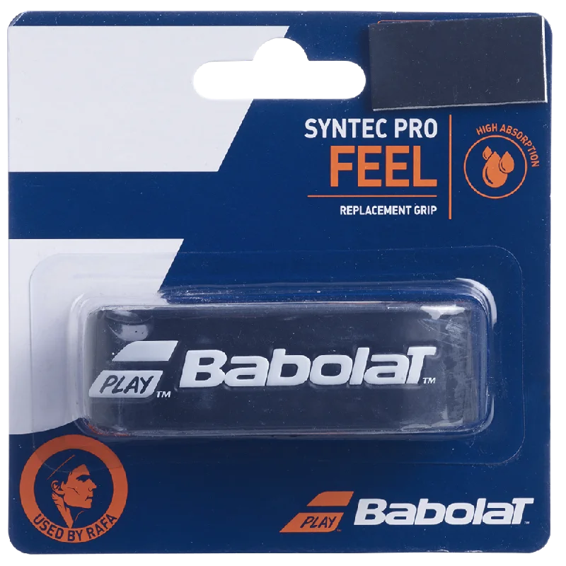 Babolat Syntec Pro Feel Replacement Grip - Black White