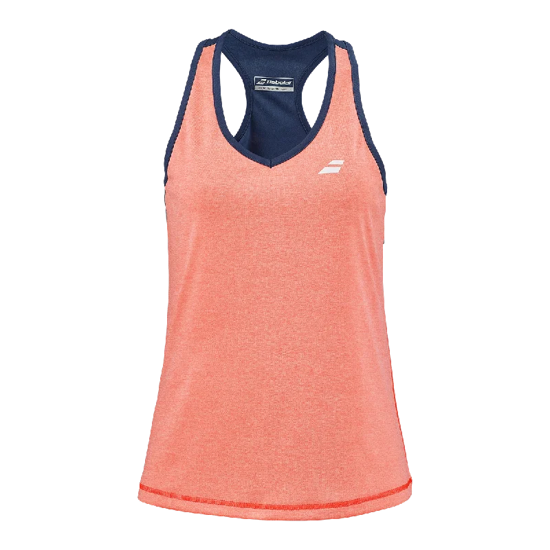 Babolat Women's Play Tank Top Fluo Strike Estate Blue