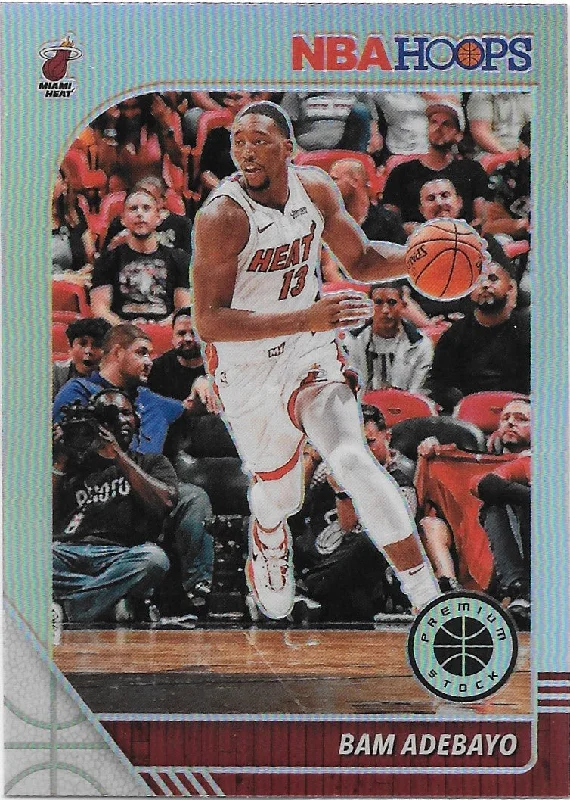 Bam Adebayo, Silver Prizm, 2019-20 Panini Hoops Premium Stock Basketball NBA