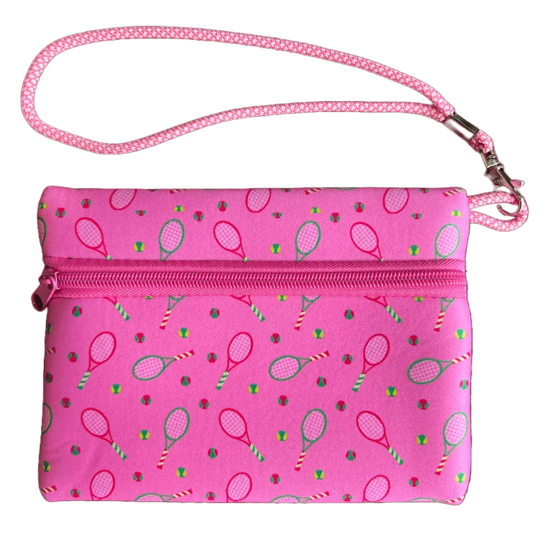 BOG Tennis Wristlet - Pink