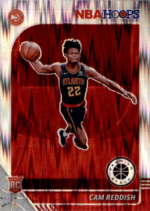 Cam Reddish, RC, Silver Flash Prizm, 2019-20 Panini Hoops Premium Stock Basketball NBA