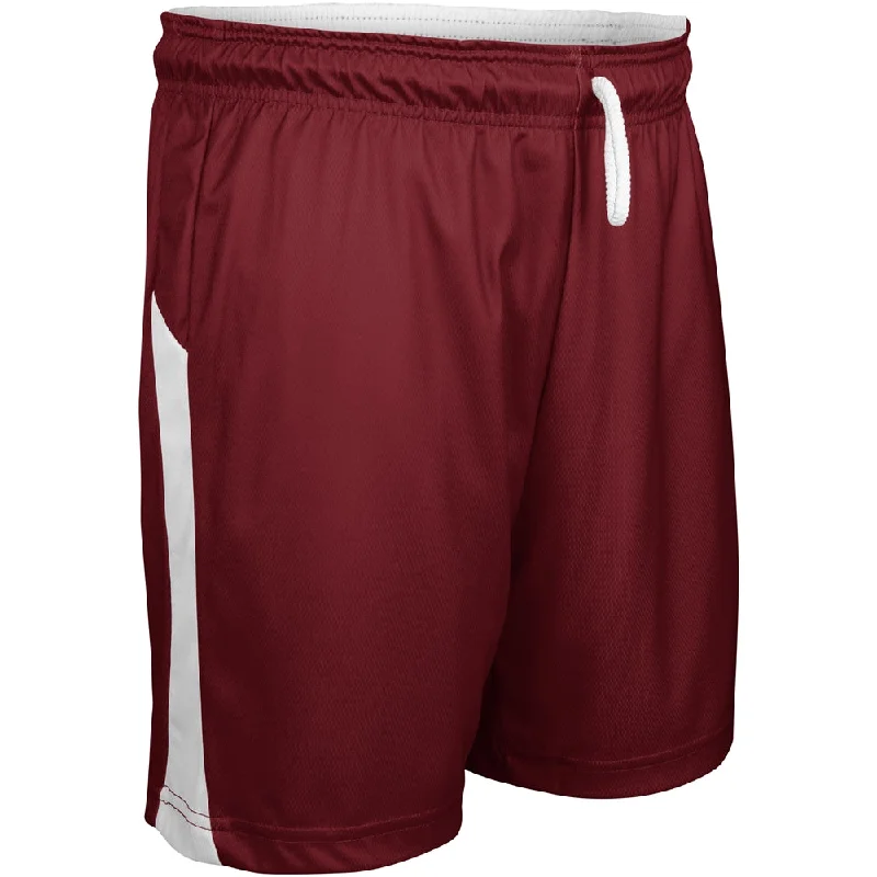 MAROON/ WHITE