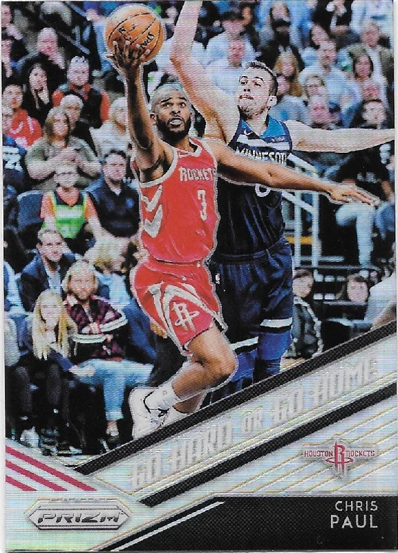 Chris Paul, Silver Prizm, Go Hard or Go Home, 2018-19 Panini Prizm Basketball NBA