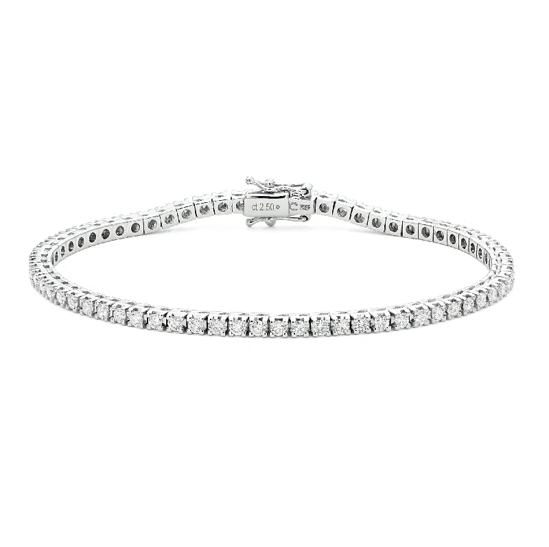 Classic Tennis Bracelet 2.5ct