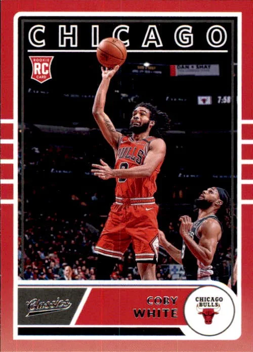 Coby White, RC, Classics, 2019-20 Panini Chronicles NBA Basketball