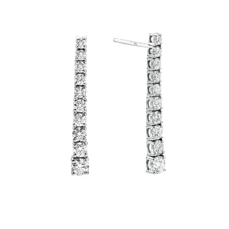 Degrade Tennis diamond Earrings