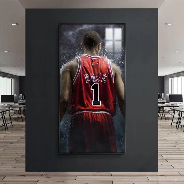 Derrick Rose Wall Art