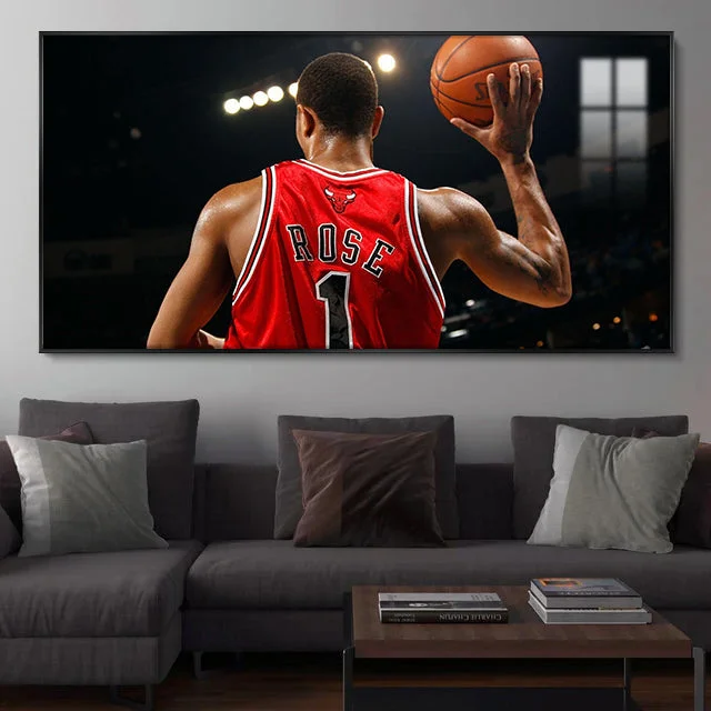 Derrick Rose Wall Art