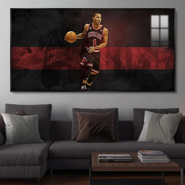 Derrick Rose Wall Art