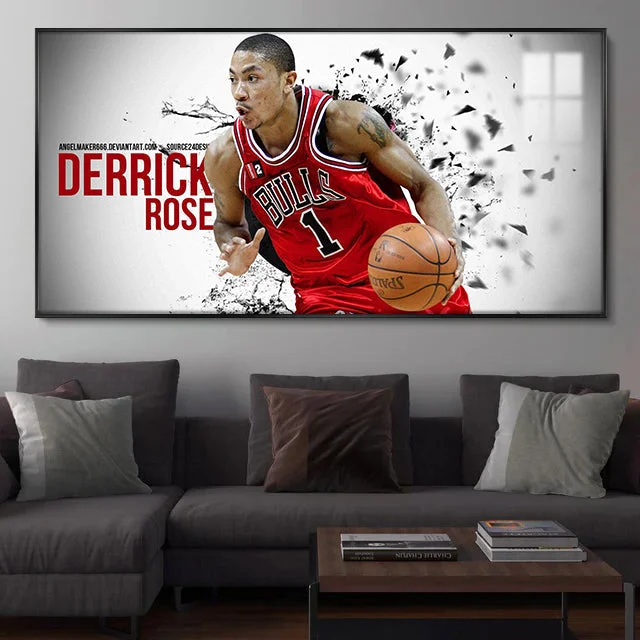 Derrick Rose Wall Art