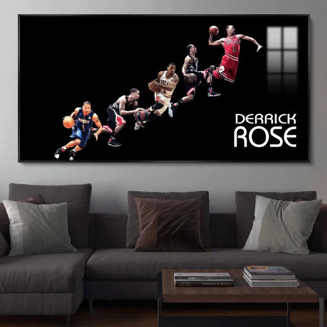 Derrick Rose Wall Art