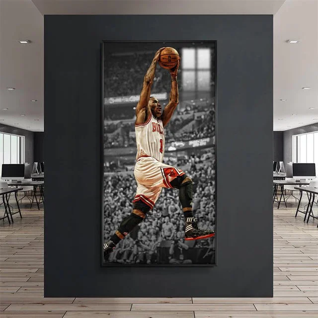 Derrick Rose Wall Art