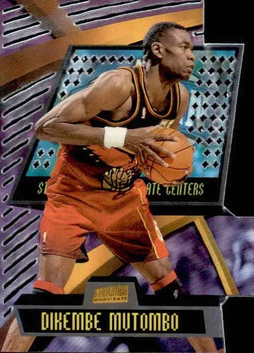 Dikembe Mutombo, Triumvirate Luminous, 1998-99 Topps Stadium Club Basketball NBA