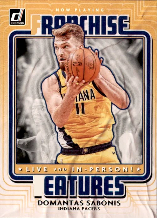 Domantas Sabonis, Franchise Features, 2020-21 Panini Donruss Basketball NBA