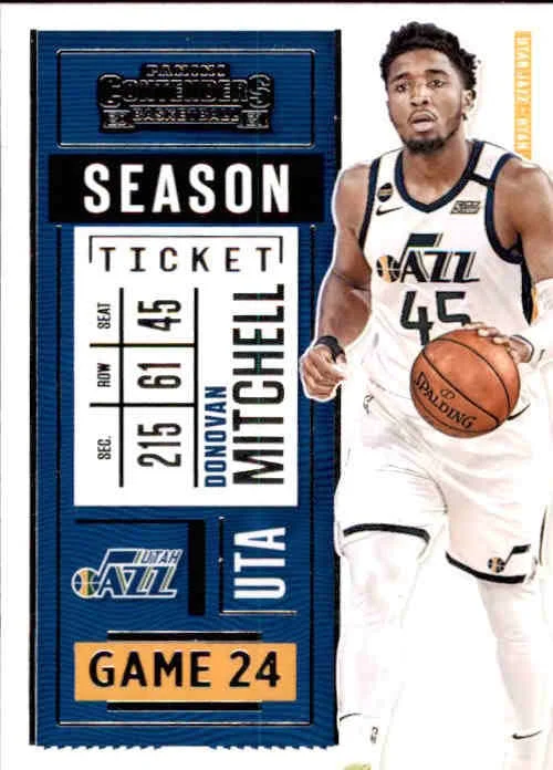 Donovan Mitchell, 2020-21 Panini Contenders Basketball NBA