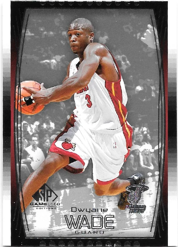 Dwayne Wade, 2004-05 UD SP Game Used Edition NBA Basketball