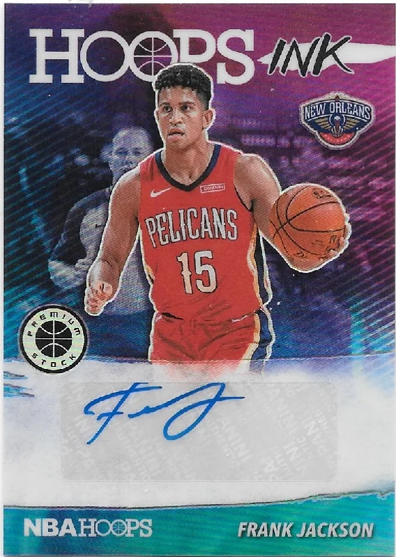 Frank Jackson, Hoops Ink, 2019-20 Panini Hoops Premium Stock Basketball NBA