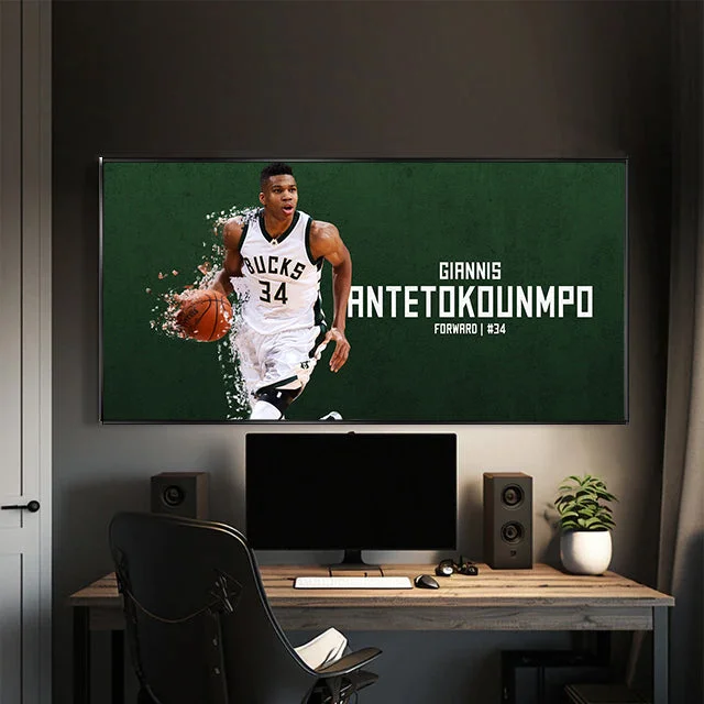 Giannis Antetokounmpo Wall Art