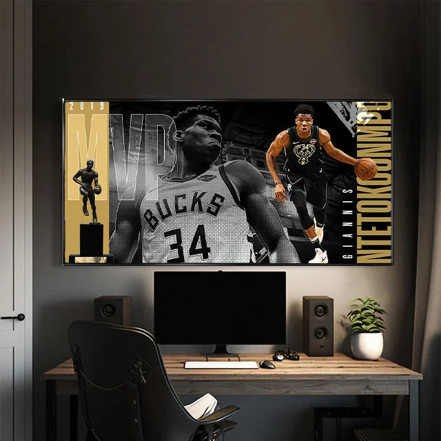 Giannis Antetokounmpo Wall Art