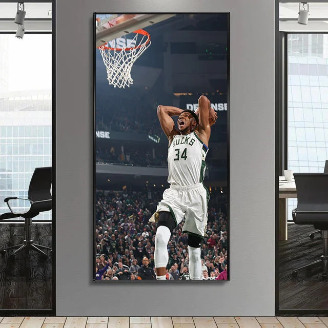 Giannis Antetokounmpo Wall Art