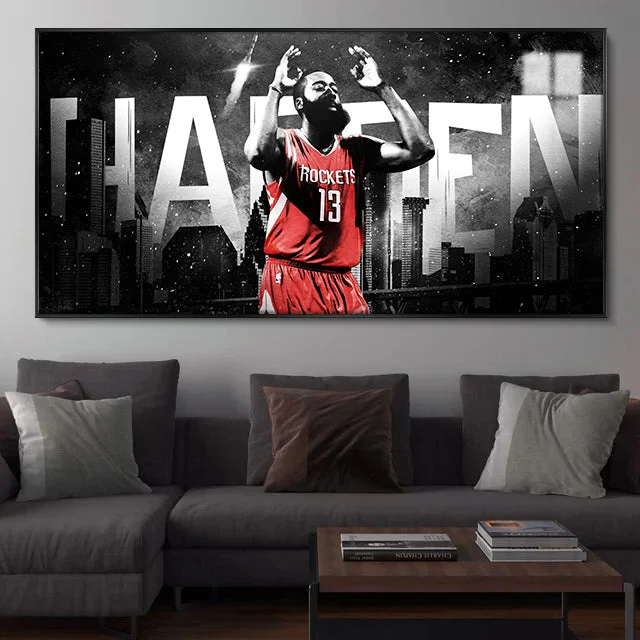 James Harden Wall Art