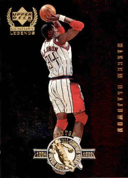 Hakeem Olajuwon, All-Century Team, 1998-99 UD Century Legends Basketball NBA