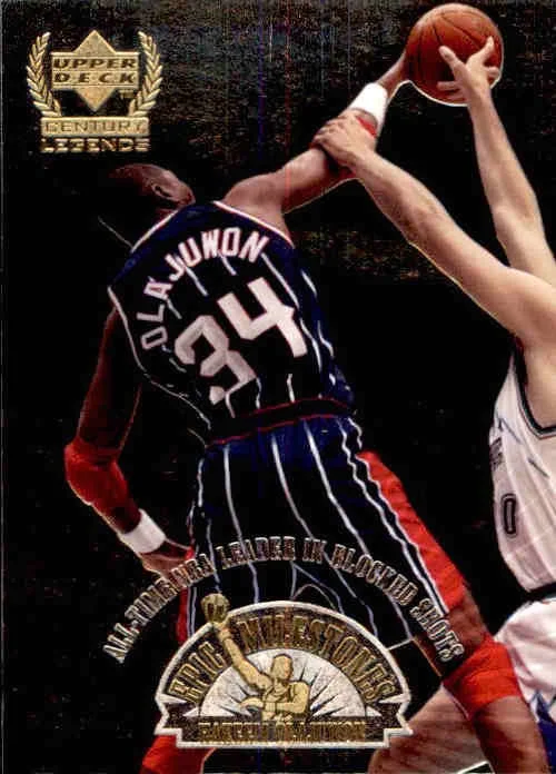 Hakeem Olajuwon, Epic Milestones, 1998-99 UD Century Legends Basketball NBA