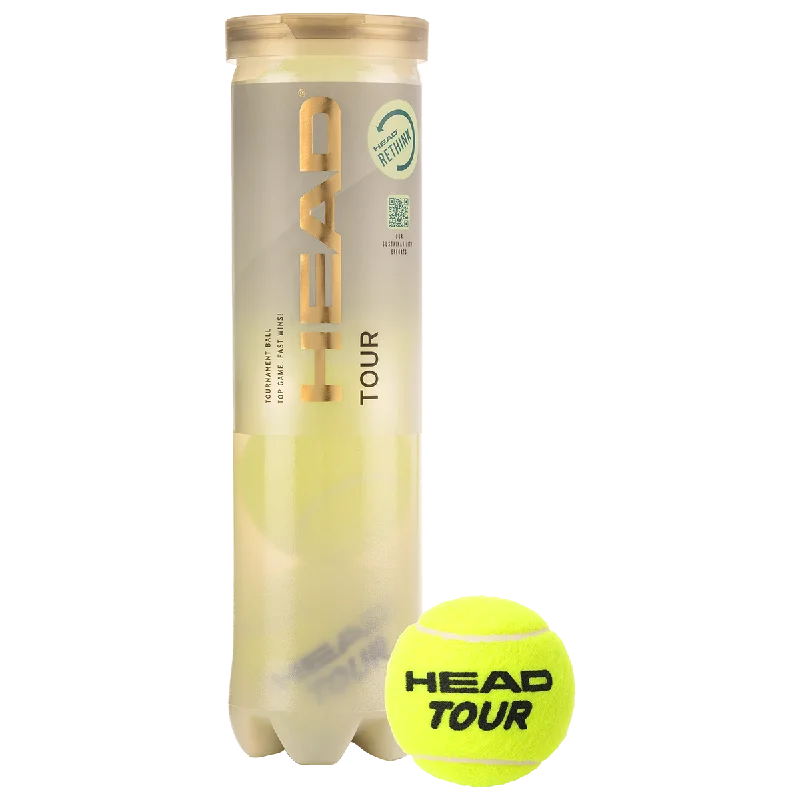 Head Tour Tennis Balls - 4 Ball Can