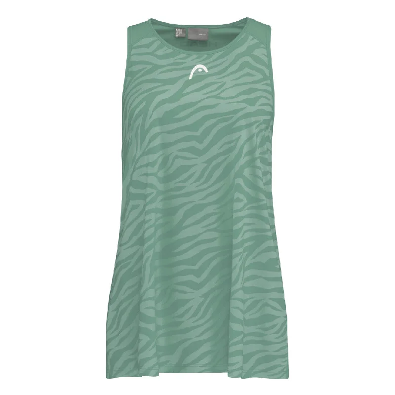 Head Girls Agility Tank Top Nile Green