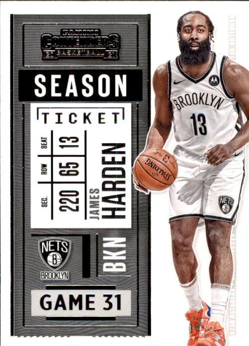 James Harden, 2020-21 Panini Contenders Basketball NBA