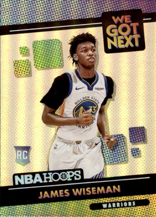 James Wiseman, We Got Next Holo, 2020-21 Panini Hoops Basketball NBA