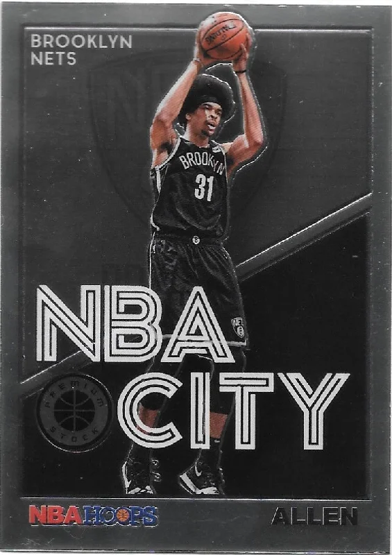 Jarrett Allen, NBA City, 2019-20 Panini Hoops Premium Stock Basketball NBA