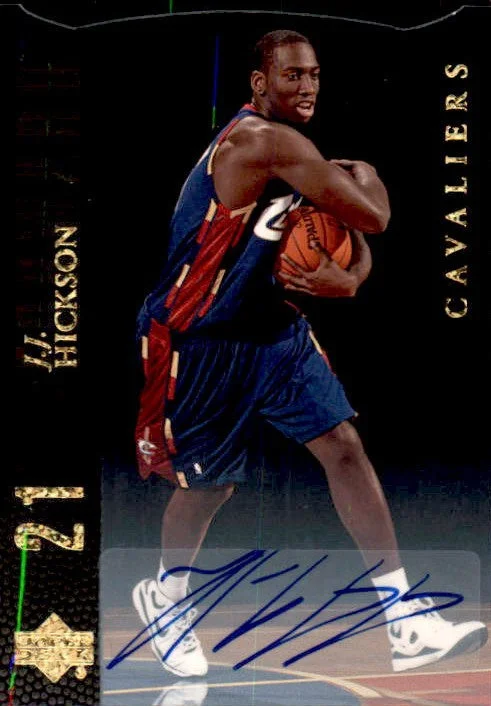 JJ Hickson, Die-cut Signature, 2008-09 UD Lineage Basketball NBA