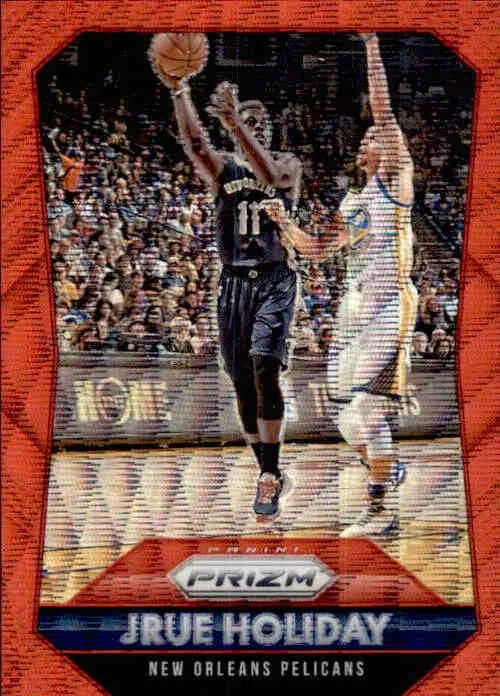 Jrue Holiday, Ruby Wave, 2015-16 Panini Prizm Basketball NBA