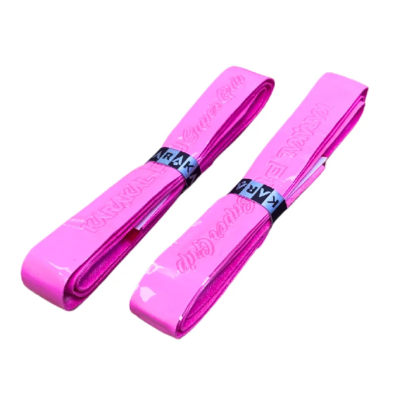 Karakal PU Super Grip 2x Pink Replacement Grips