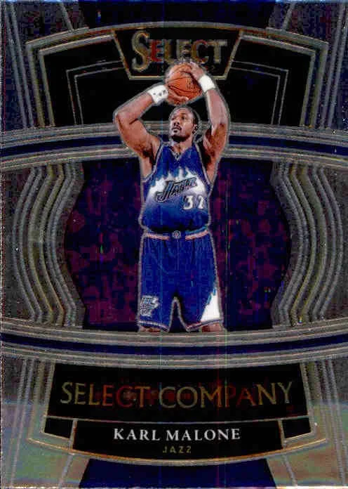 Karl Malone, Select Company, 2021-22 Panini Select Basketball NBA