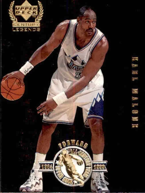 Karl Malone, All-Century Team, 1998-99 UD Century Legends Basketball NBA