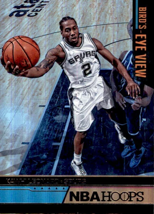 Kawhi Leonard, Birds Eye View Holo, 2016-17 Panini Hoops Basketball NBA