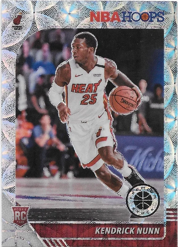 Kendrick Nunn, RC, Silver Scope Prizm, 2019-20 Panini Hoops Premium Stock Basketball NBA