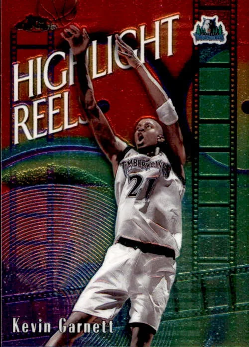 Kevin Garnett, Highlight Reel, 1999-00 Topps Chrome Basketball NBA