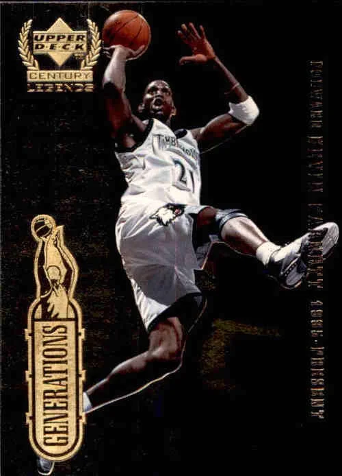 Kevin Garnett, Dominique Wilkins, Generations, 1998-99 UD Century Legends Basketball NBA