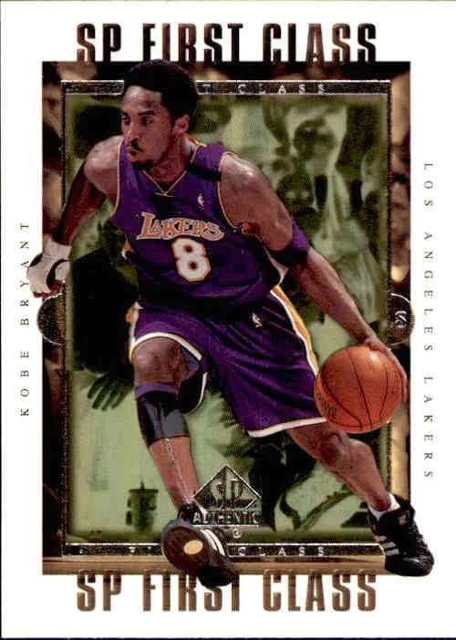 Kobe Bryant, SP First Class, 1999-2000 UD SP Authentic Basketball NBA