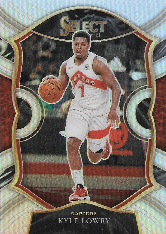 Kyle Lowry, Silver Prizm, 2020-21 Panini Select Basketball NBA