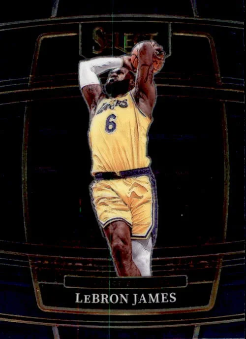 LeBron James, Concourse, 2021-22 Panini Select Basketball NBA