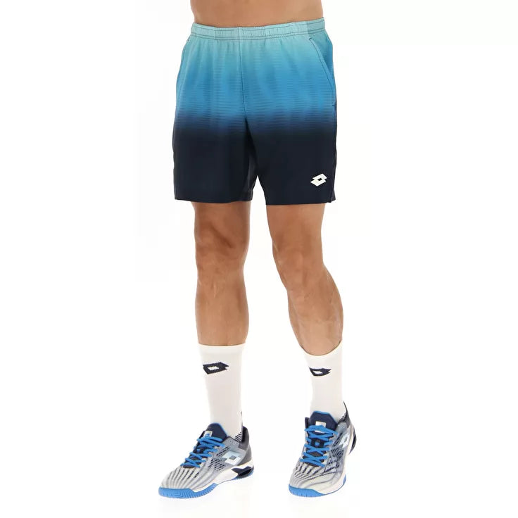 Lotto Top IV Shorts 7'' (Men's) - Blue Atoll/Navy Blue