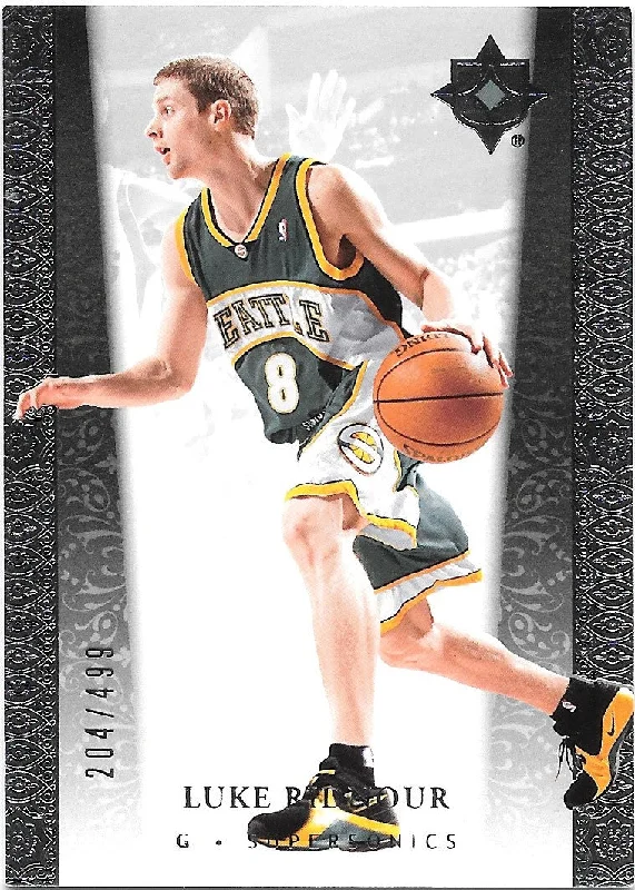 Luke Ridnour, 2006-07 UD Ultimate Collection Basketball NBA